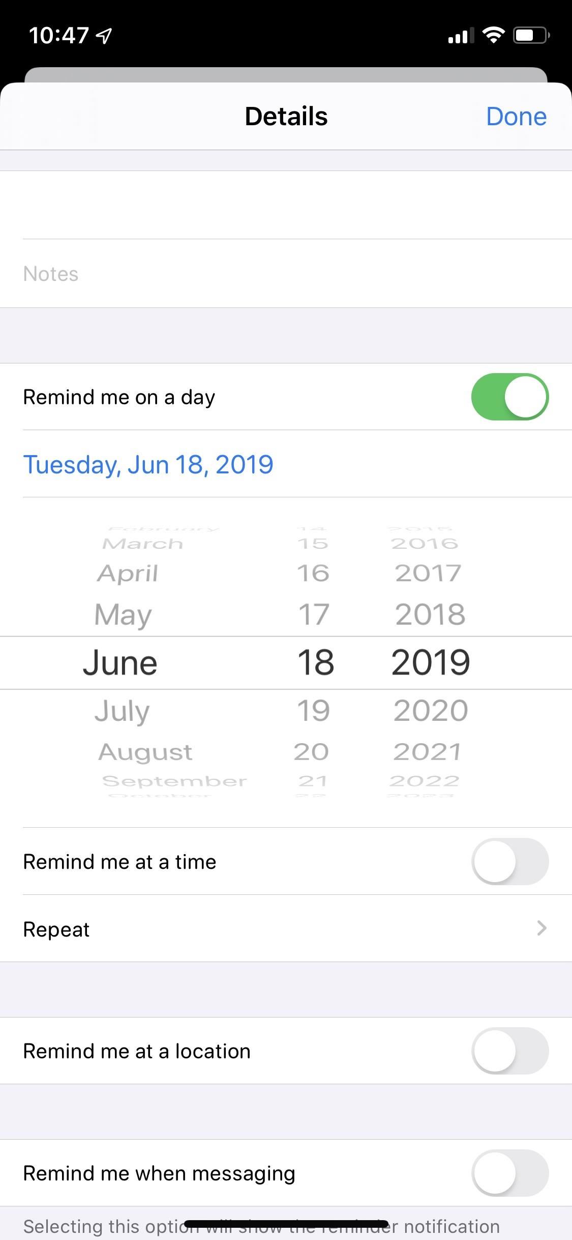 Use Reminder's New Quick Toolbar in iOS 13 to Add Times, Locations, Flags & Images to Tasks