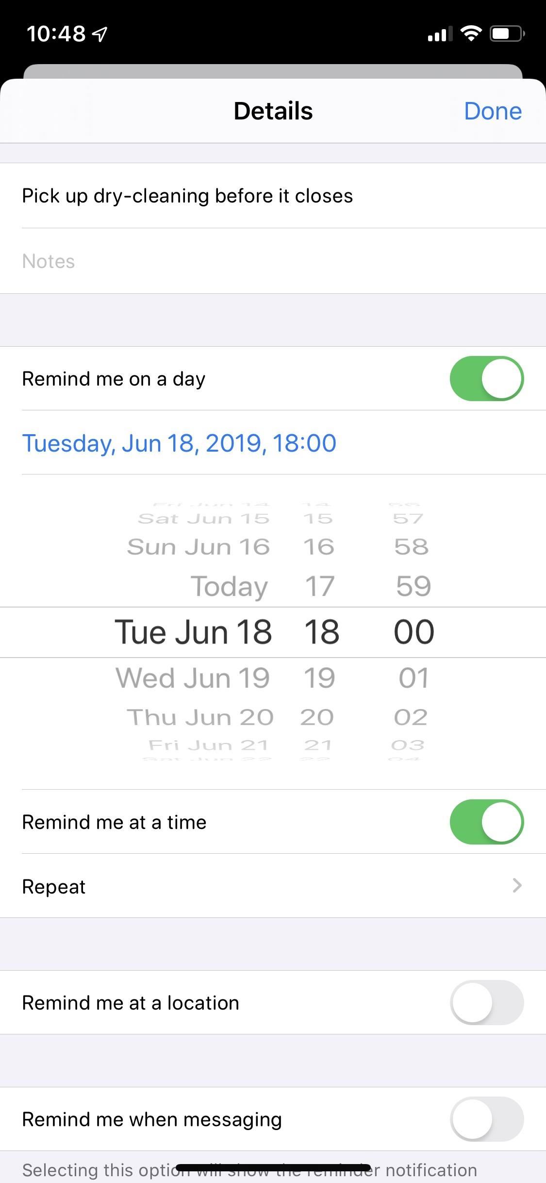 Use Reminder's New Quick Toolbar in iOS 13 to Add Times, Locations, Flags & Images to Tasks