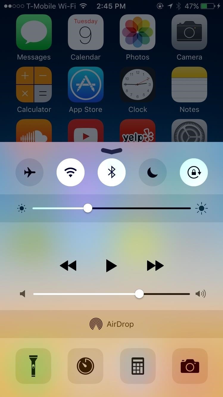 How to Use the Ring/Silent Switch to Lock Screen Rotation on Your iPhone in iOS 9