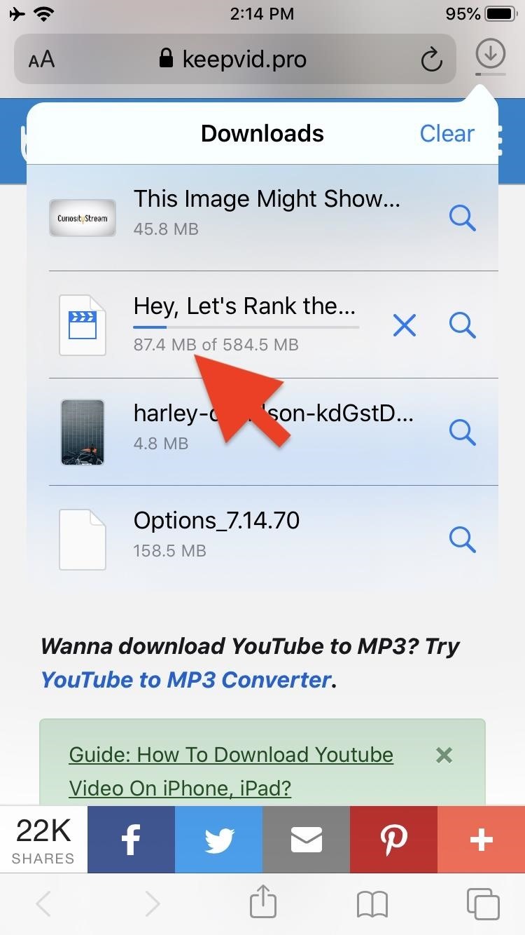 How to Use Safari's New Downloads Manager in iOS 13