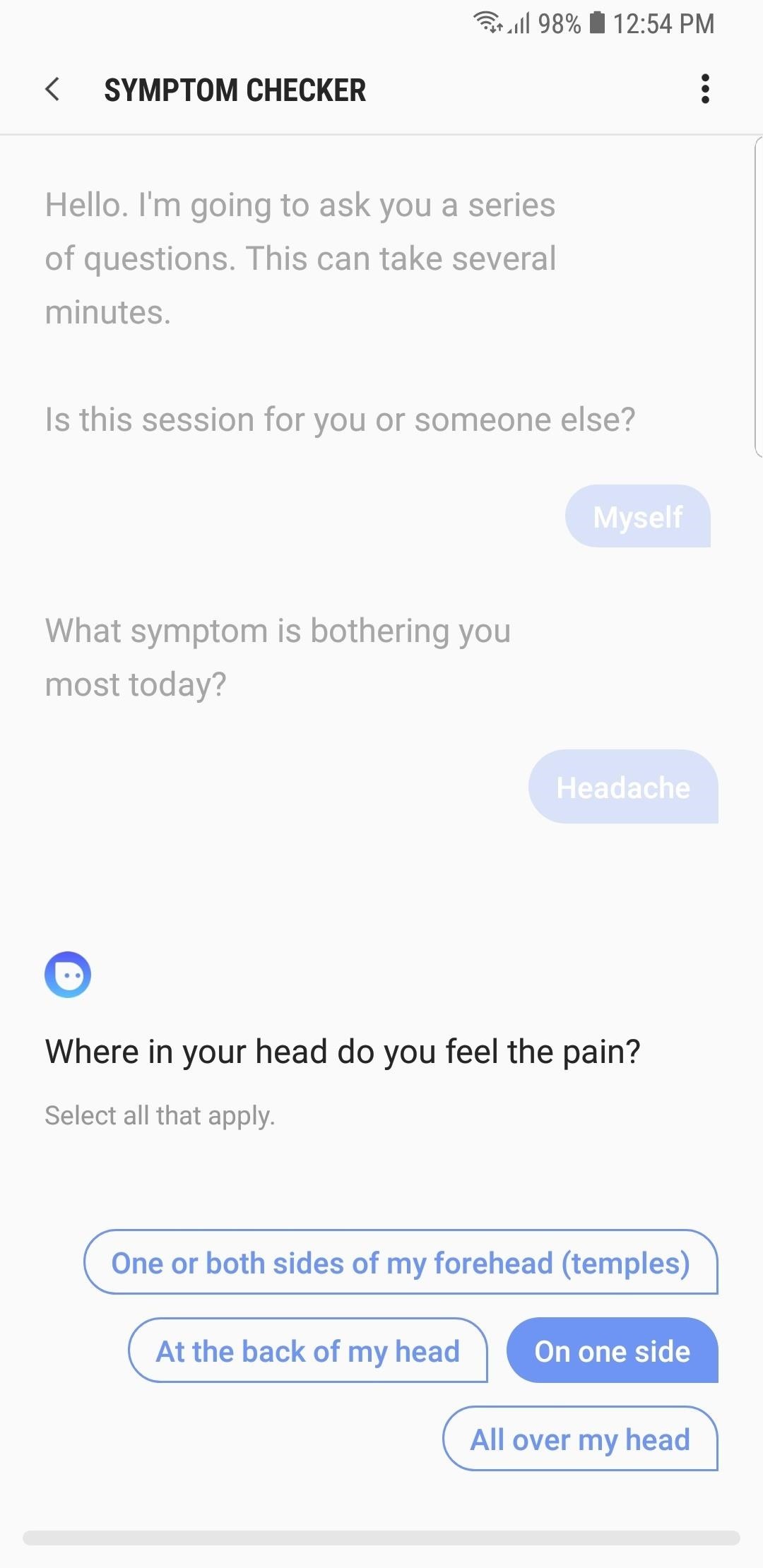 How to Use Samsung Health to Diagnose Symptoms from the Privacy of Your Phone