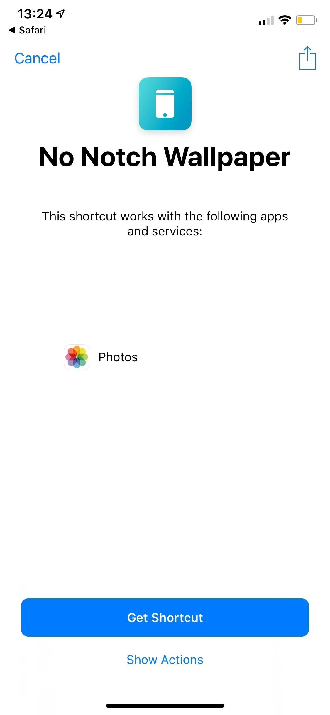 Use This Shortcut to Turn Any Photo into a Notch-Hiding Wallpaper on Your iPhone