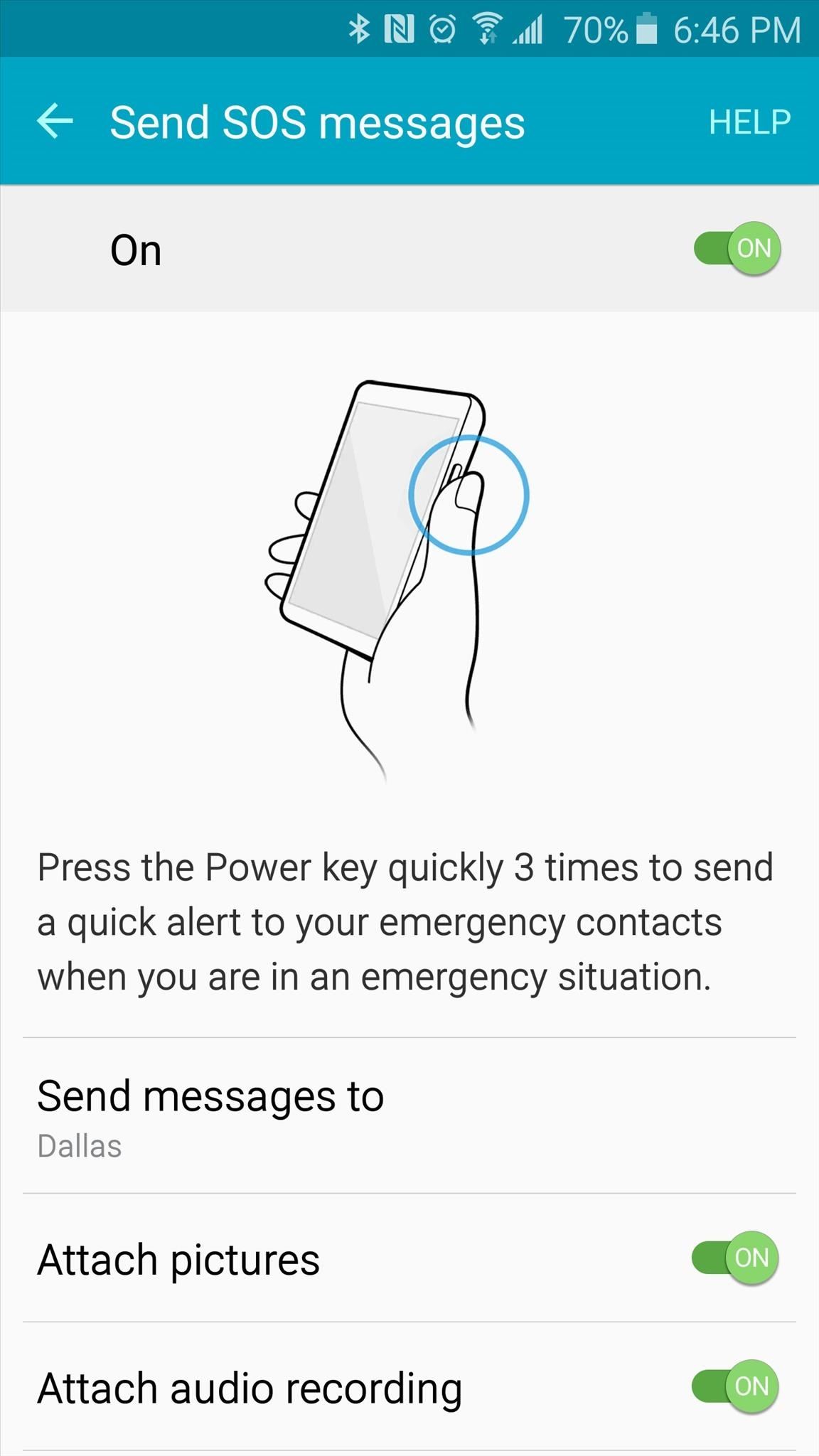 How to Use the SOS Feature on Your Samsung Galaxy Phone in Case of an Emergency