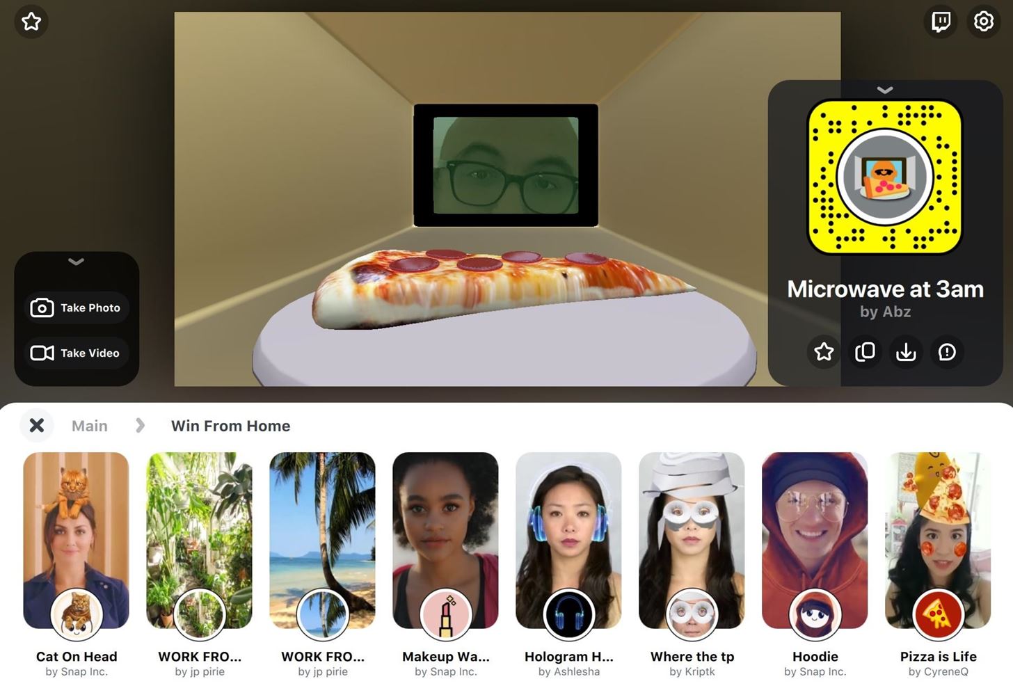 How to Use Your Favorite Snapchat AR Lenses on Zoom, Skype, Meet & Other Video Conferencing Apps