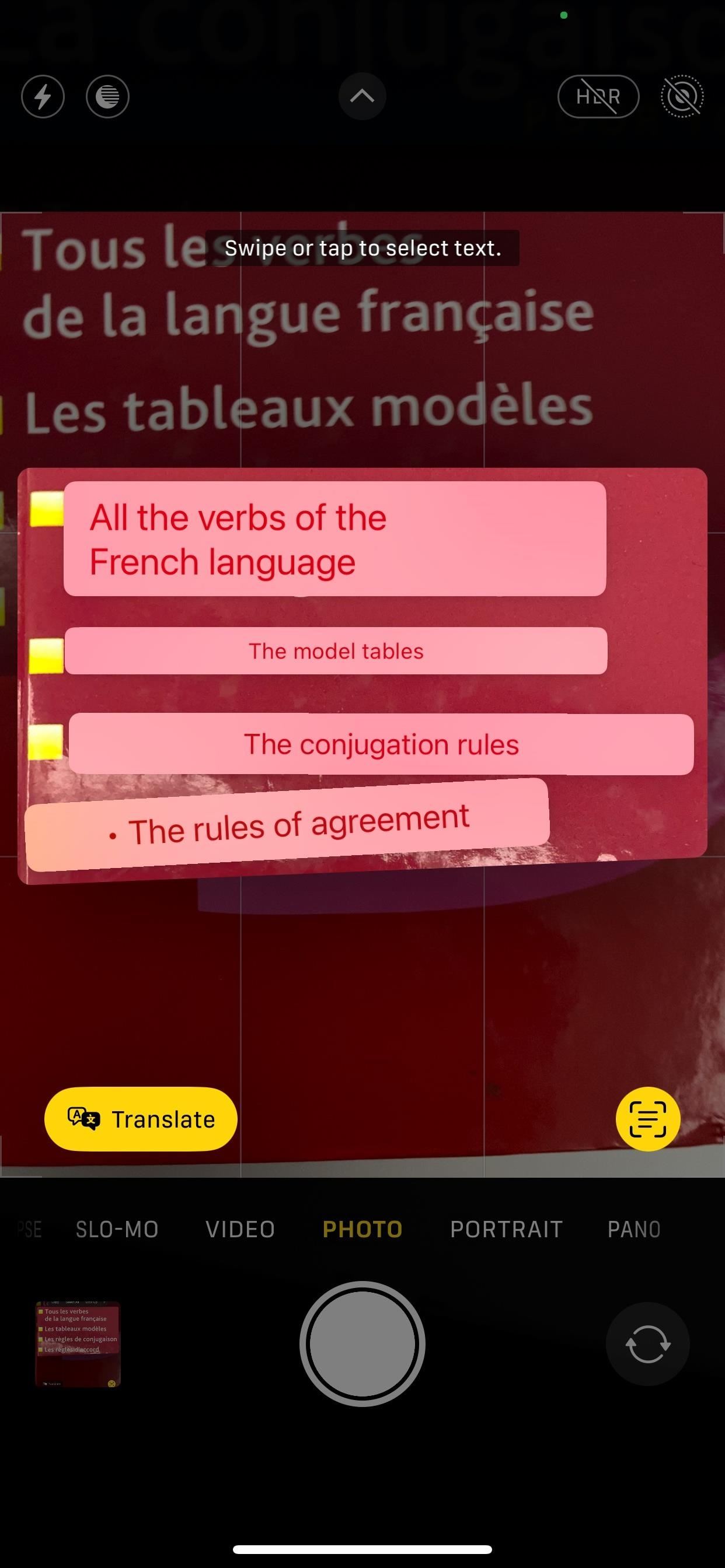 Use Your iPhone's Camera App for Real-Time Translations and Unit Conversions