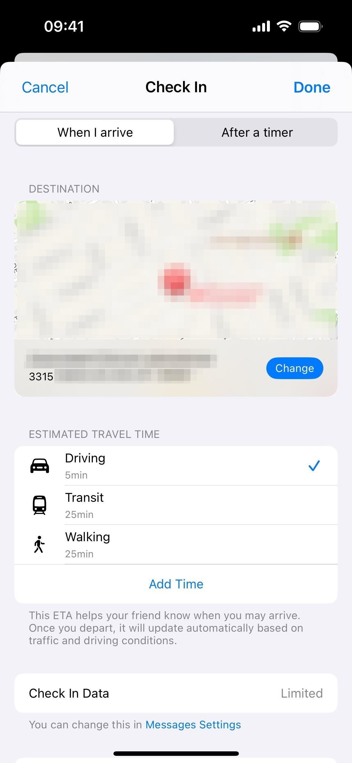 Use Your iPhone's New 'Check In' Feature to Let Contacts Know When You Arrive Safely at Your Destination