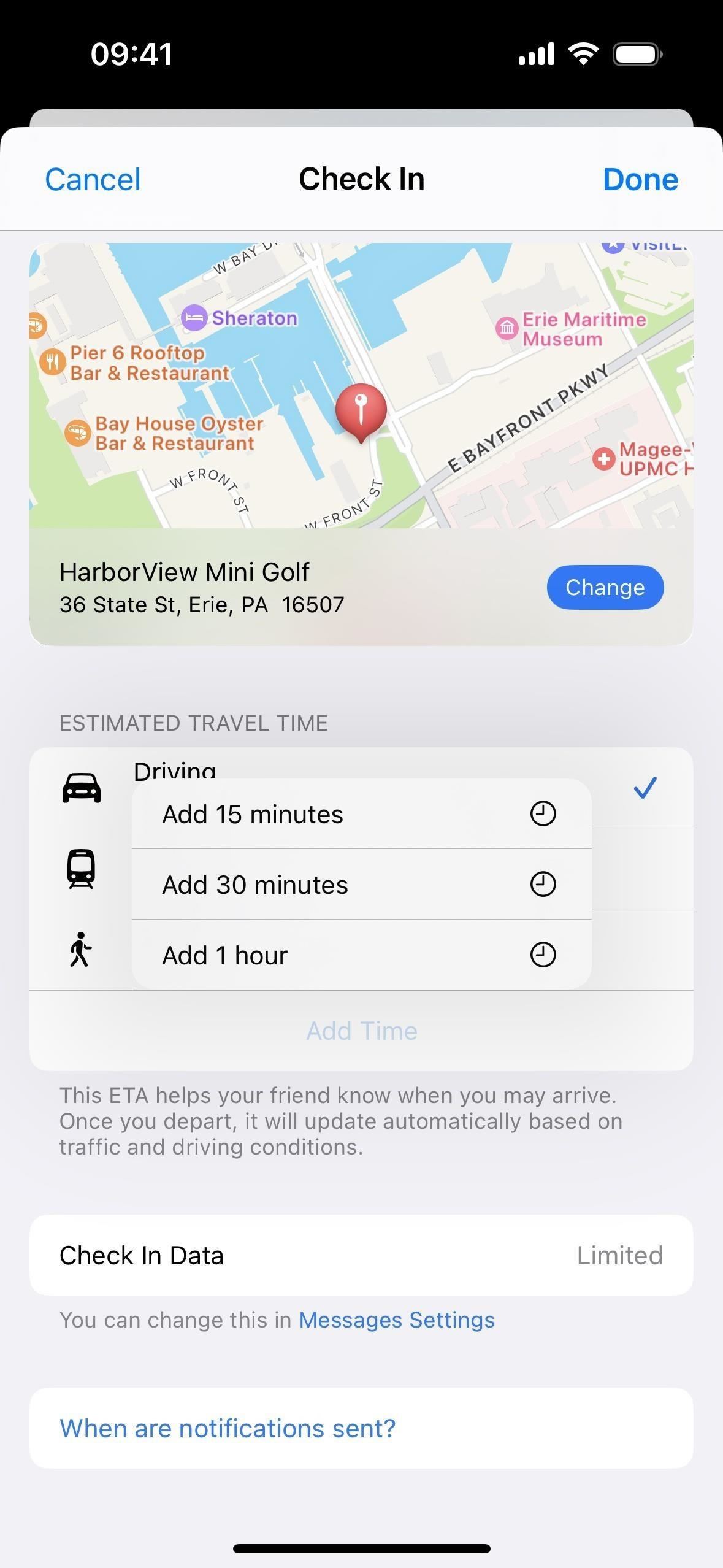 Use Your iPhone's New 'Check In' Feature to Let Contacts Know When You Arrive Safely at Your Destination