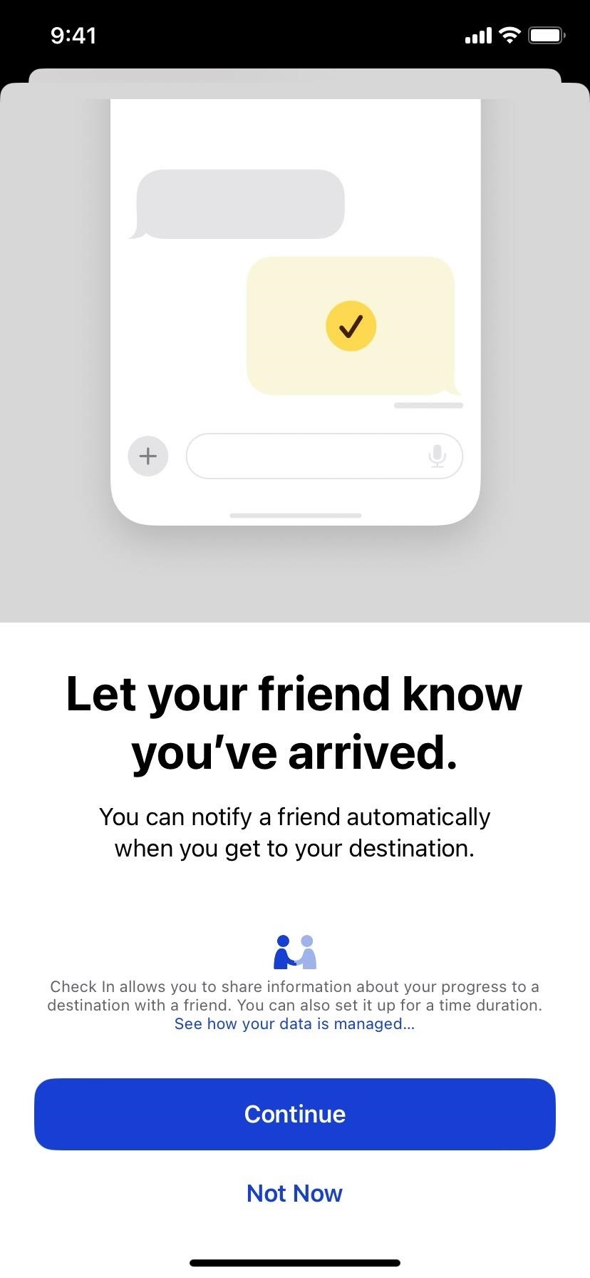 Use Your iPhone's New 'Check In' Feature to Let Contacts Know When You Arrive Safely at Your Destination