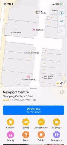 How to View Indoor Maps for Malls & Airports in Apple Maps