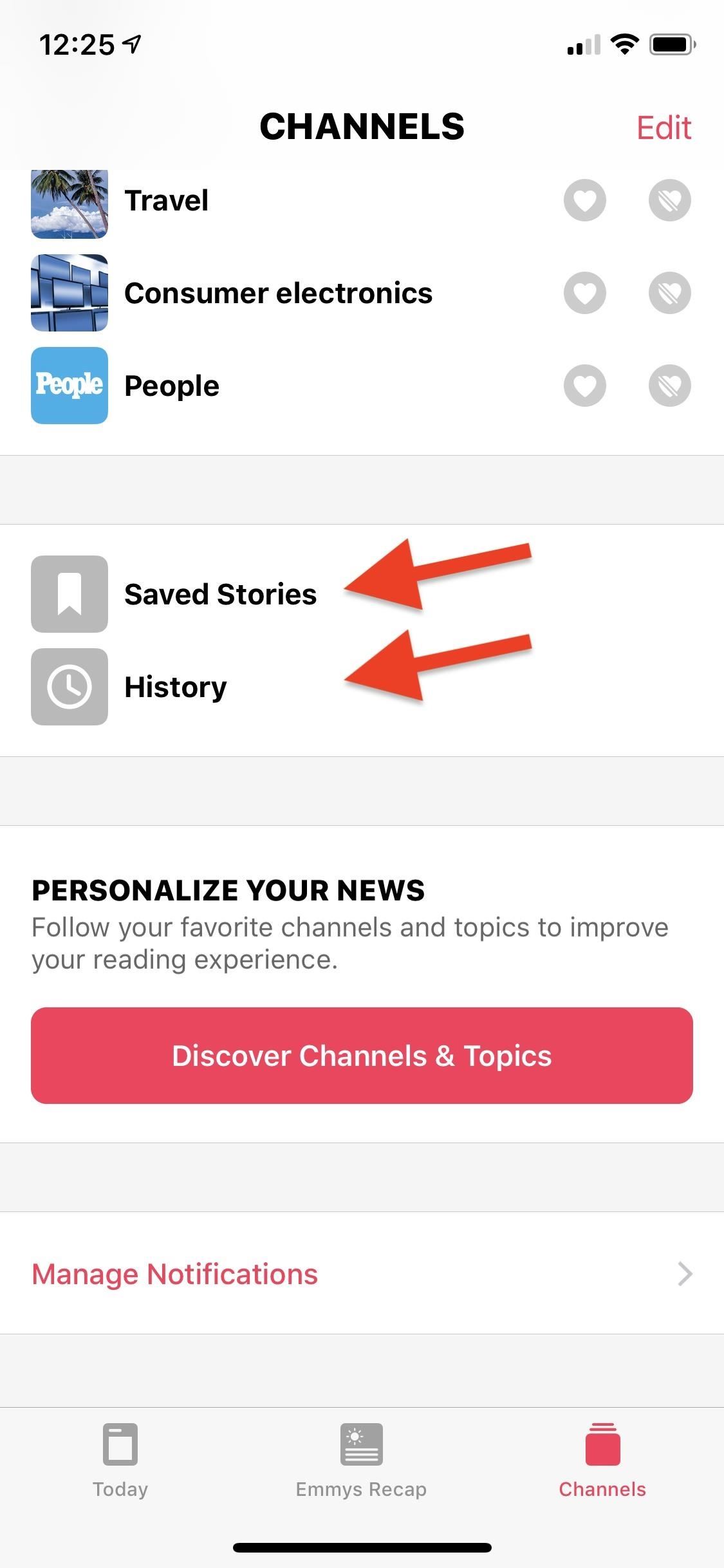 How to View Your Saved Apple News Stories & History in iOS 12 on Your iPhone