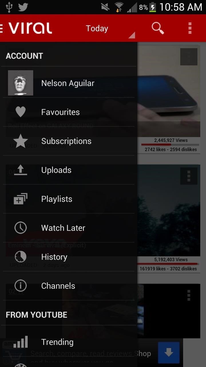 Viral HD Is YouTube on Steroids for Your Samsung Galaxy Note 2 or Other Android Device