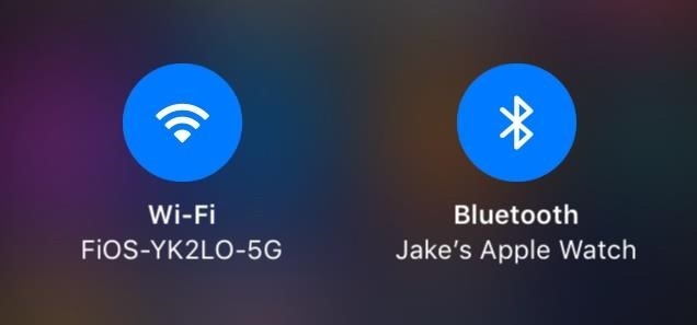 What All the Bluetooth & Wi-Fi Symbols Mean in iOS 11's New Control Center (Blue, Gray, or Crossed Out)