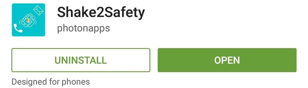 When in Distress, Shake Your Android to Send a Quick SOS Alert with Your Location