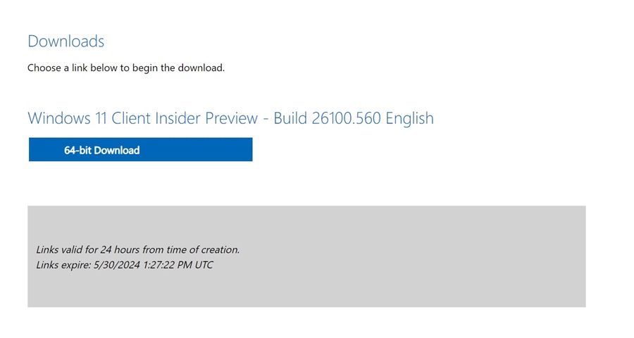 downloading the ISO