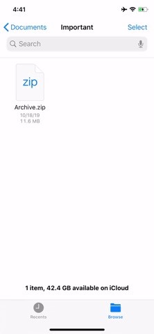 You Can Finally Unzip Files on Your iPhone