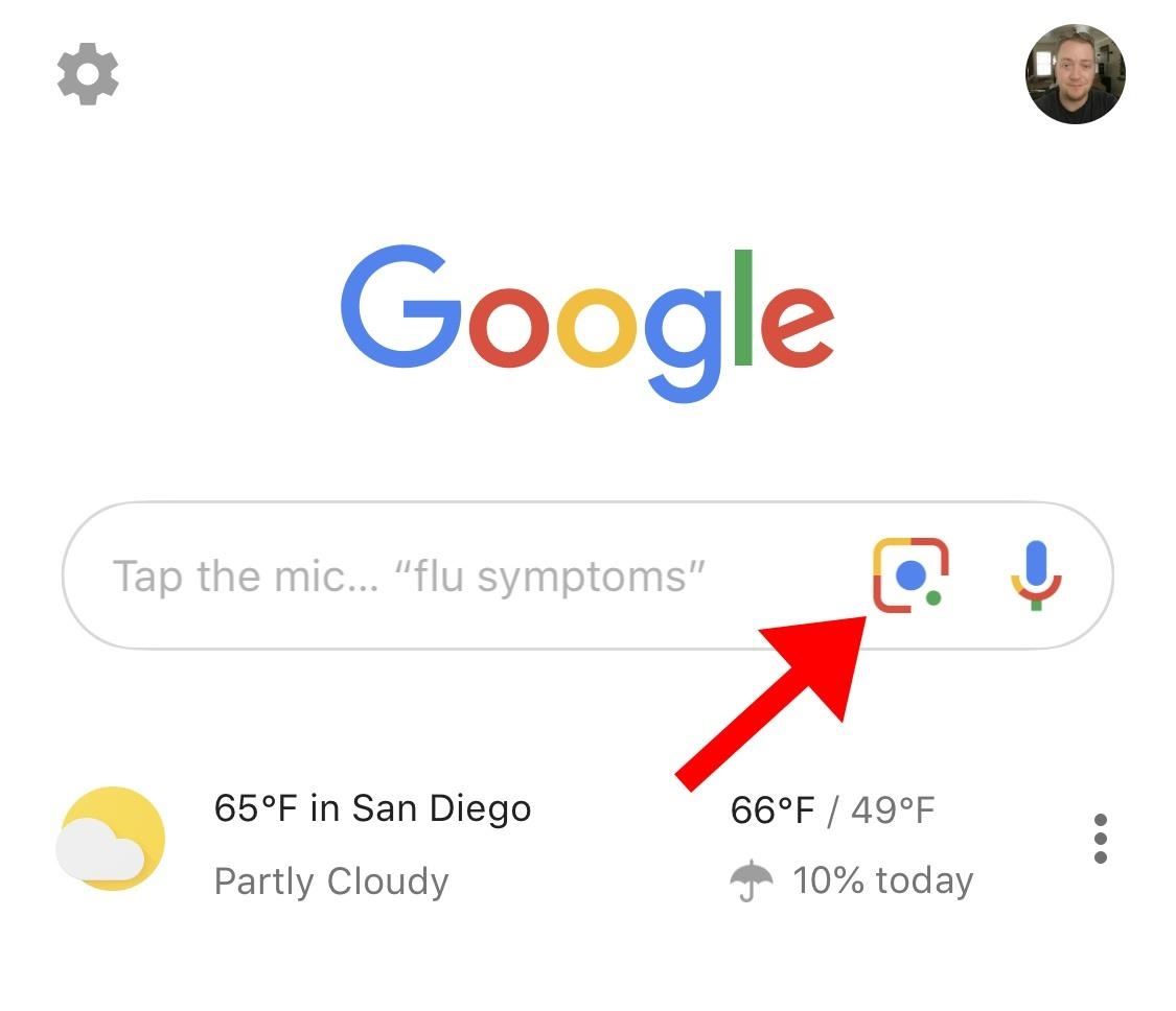 You Really Should Tap This Icon in Your iPhone's Google App