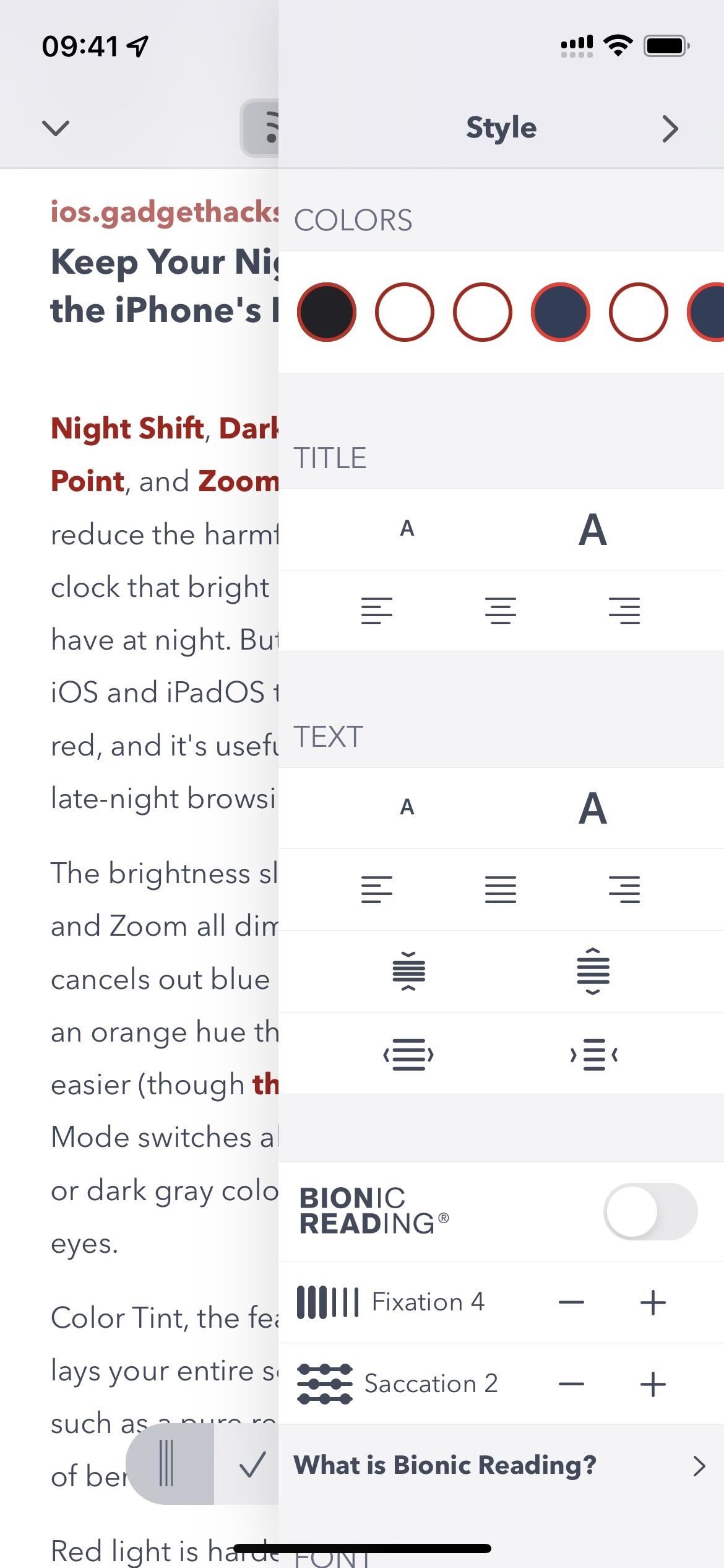 How Your iPhone Can Help You Read Faster with a Bionic Reading App