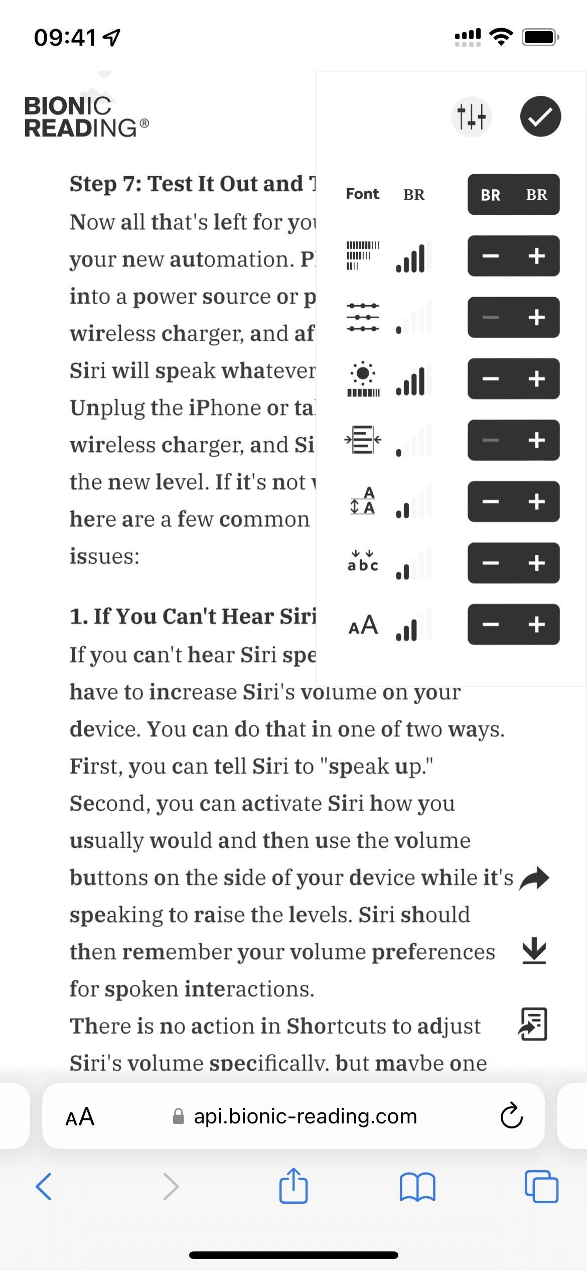 How Your iPhone Can Help You Read Faster with a Bionic Reading App