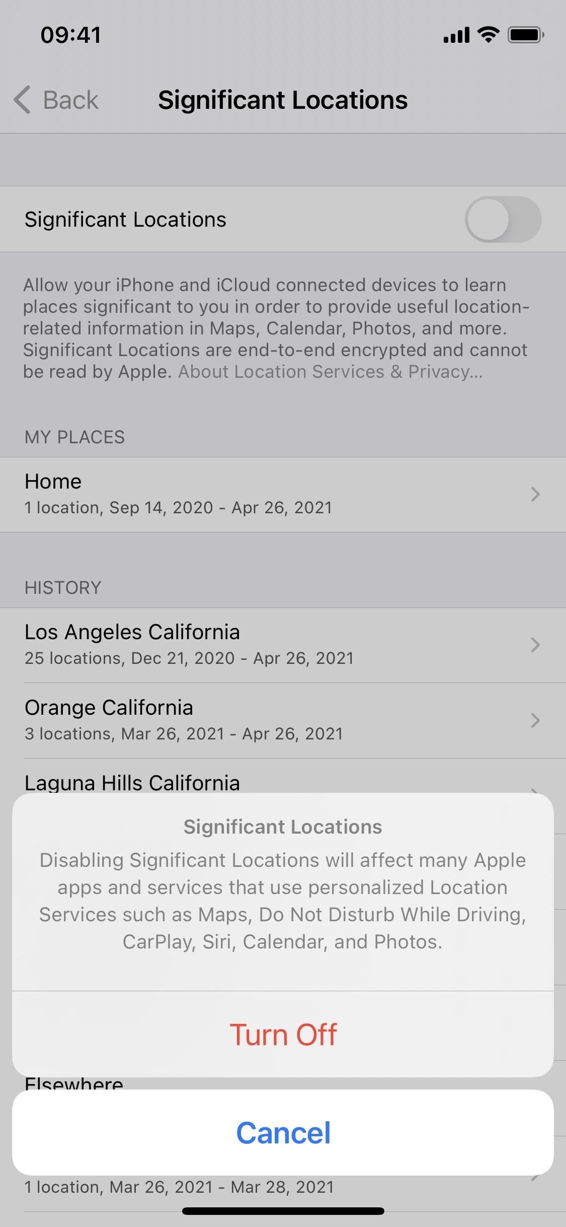 Your iPhone Uses a Hidden Tracker to Keep Tabs on Your Recent & Most Visited Locations — But You Can Stop It