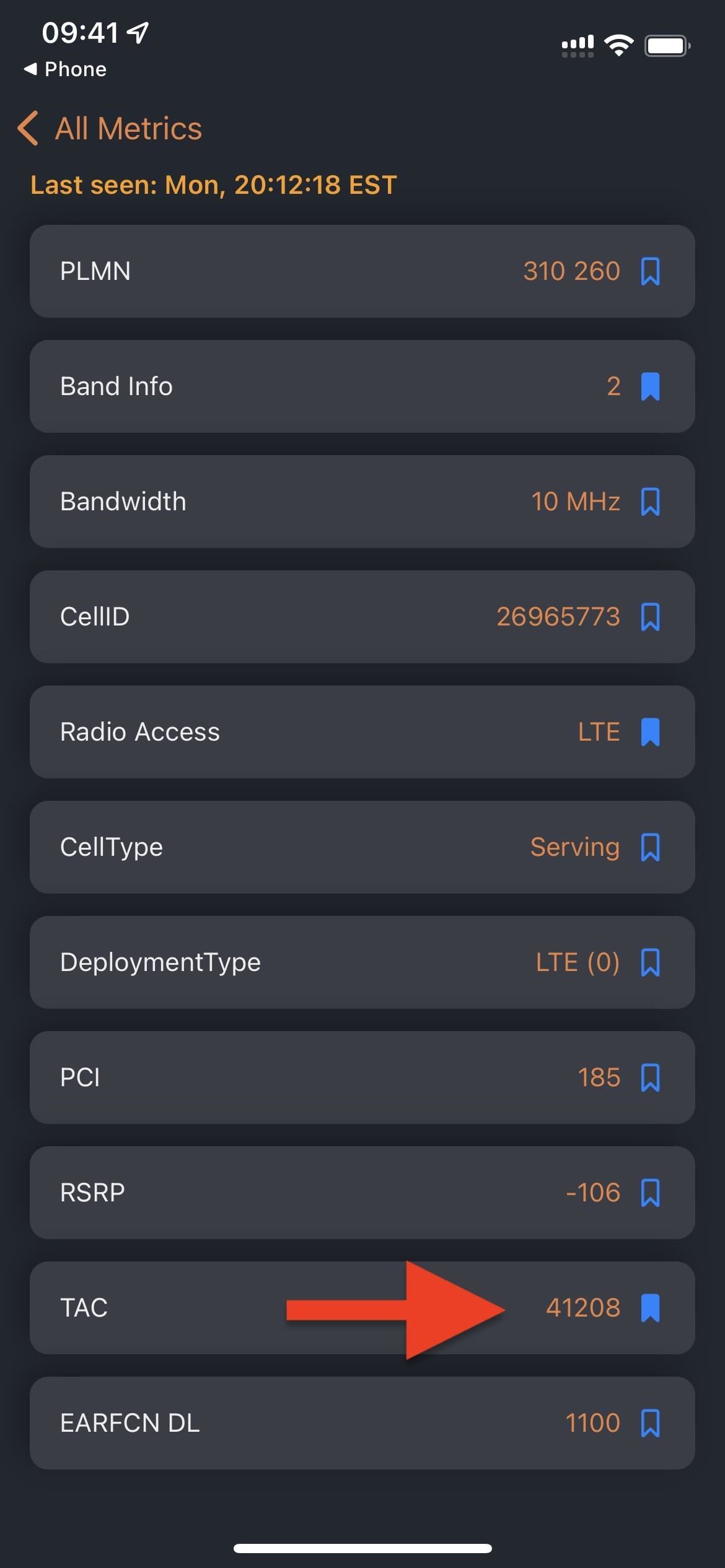 Your iPhone's Hidden Field Test Mode Finally Lets You Bookmark Network Measurements for Easy Reference