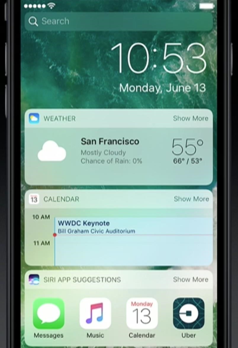 Your iPhone's Lock Screen Is Getting Better Widgets, Notifications, & More in iOS 10