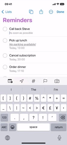 Your iPhone's Reminders App Just Got a Whole Lot More Useful