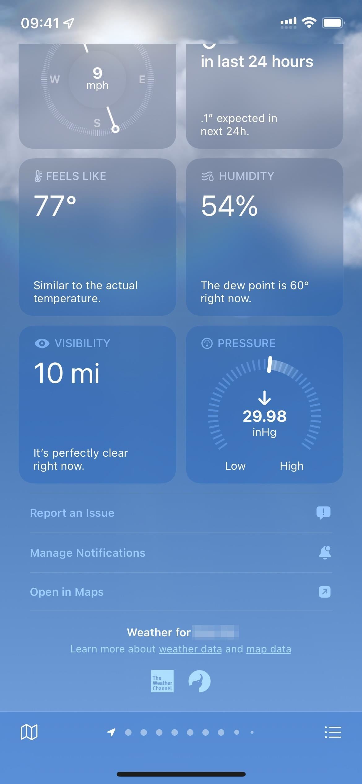 Your iPhone's Weather App Just Got 14 Major New Features