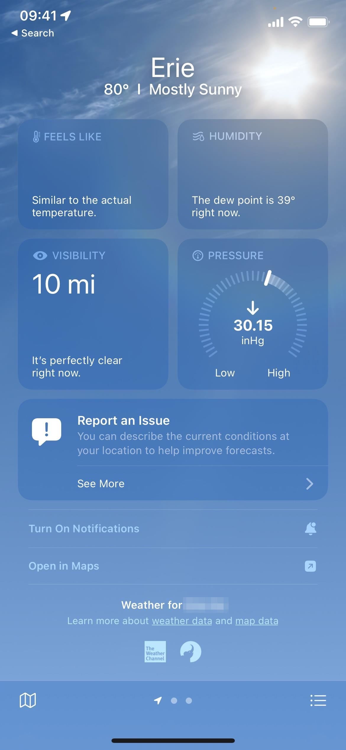 Your iPhone's Weather App Just Got 14 Major New Features