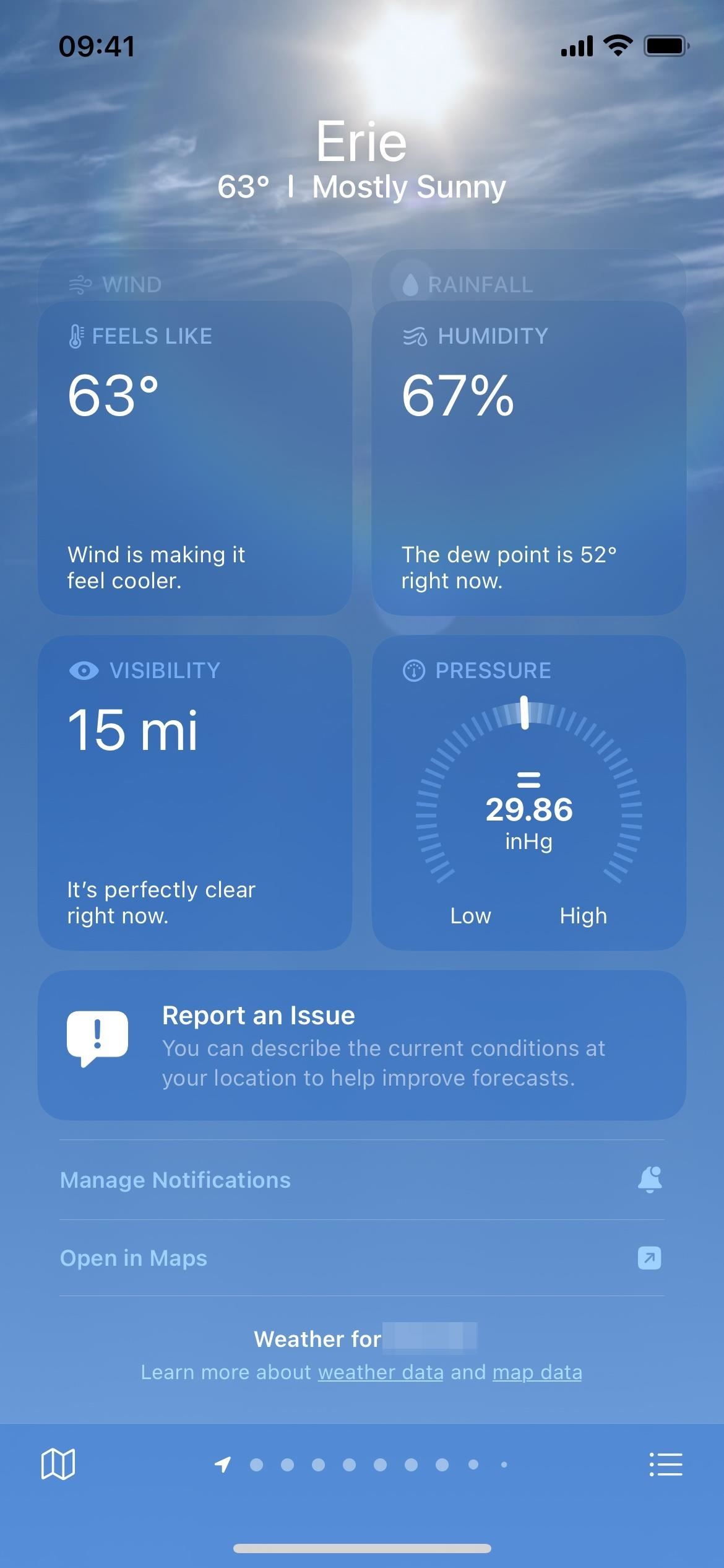 Your iPhone's Weather App Just Got 14 Major New Features