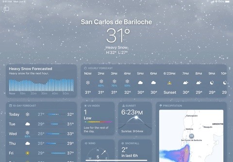 Your iPhone's Weather App Just Got 14 Major New Features