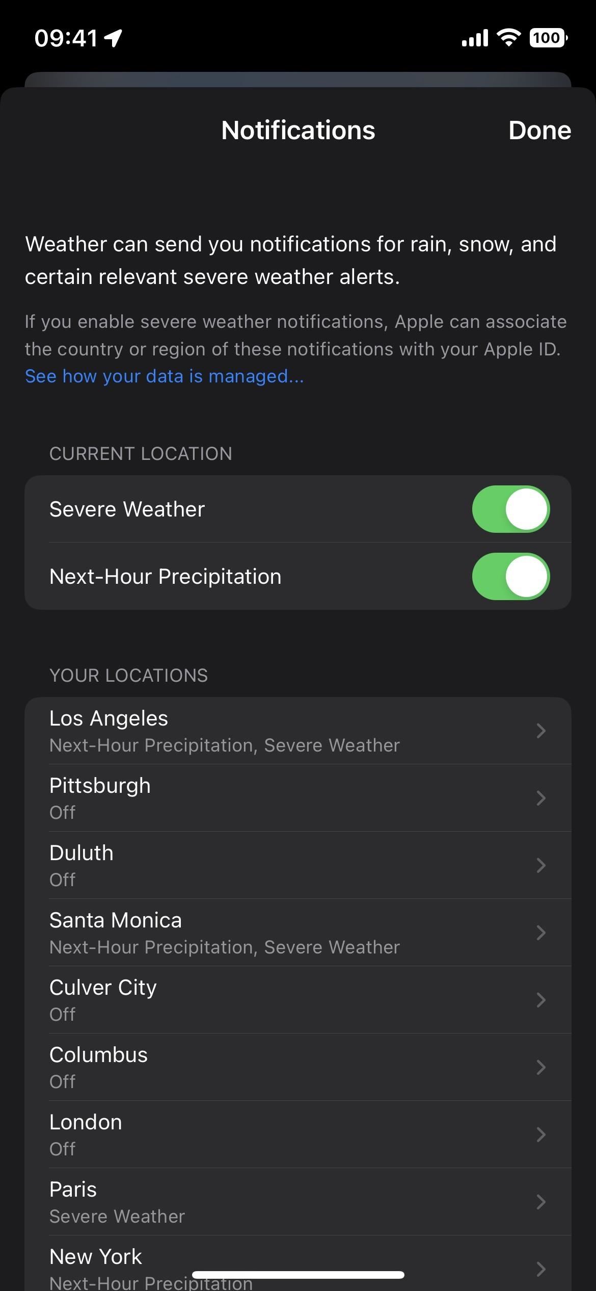 Your iPhone's Weather App Just Got 14 Major New Features