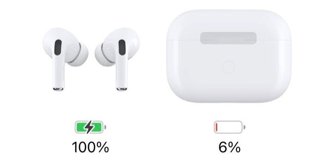 View AirPods remaining battery by opening them near your iPhone.