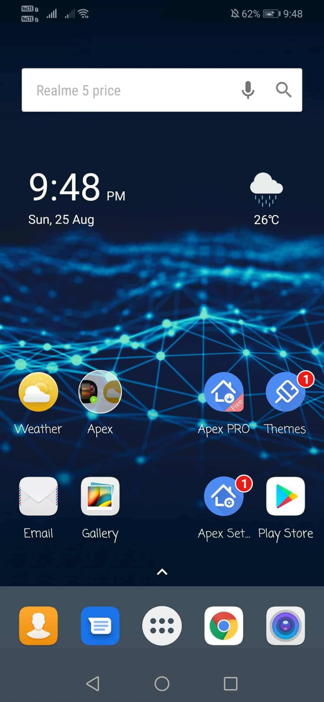 Using Apex Launcher