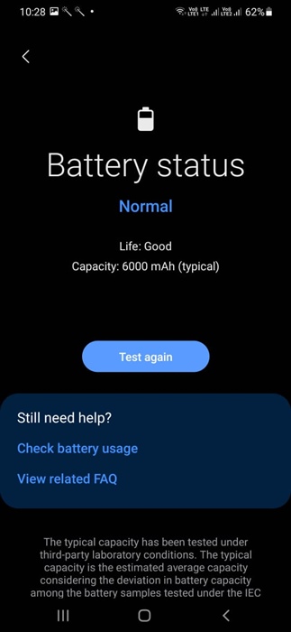 Battery Status