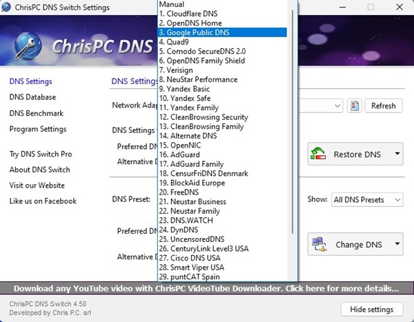 Google Public DNS