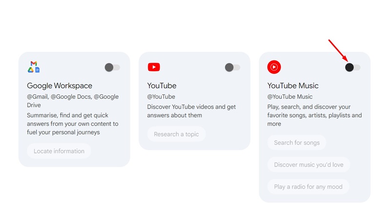 YouTube Music extension