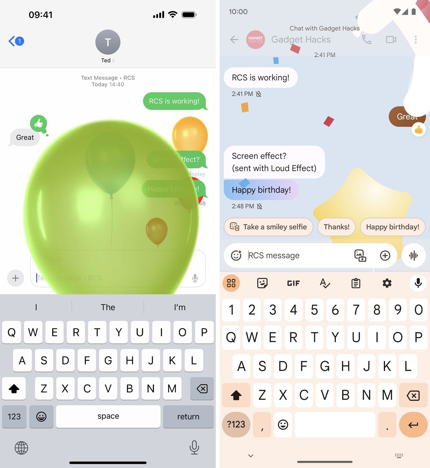 Get RCS Messaging in Your iPhone's Messages App for iMessage-Like Chats with Android Users