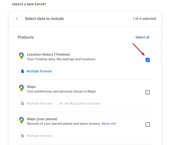 Location History (Timeline)