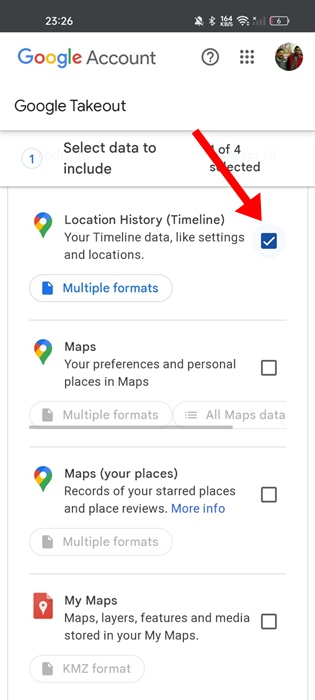 Location History (Timeline)