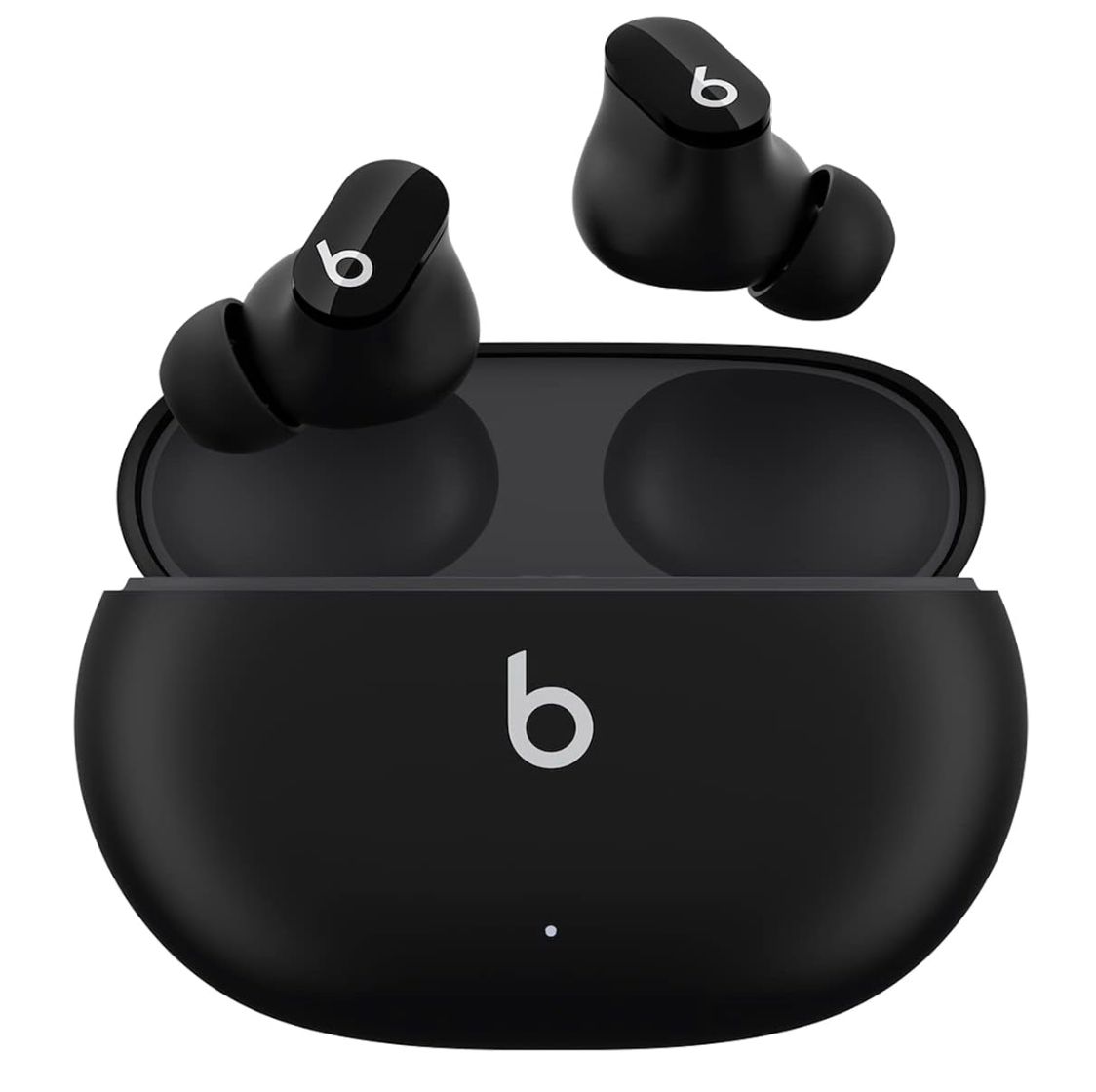 Beats Studio Bud headphones in black.