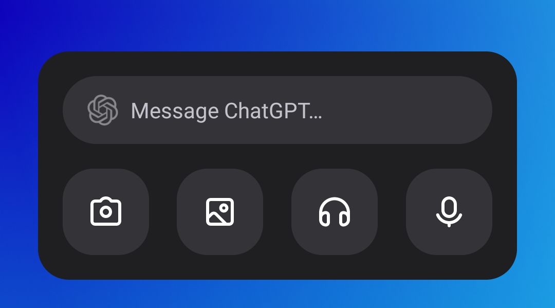 ChatGPT Widget.