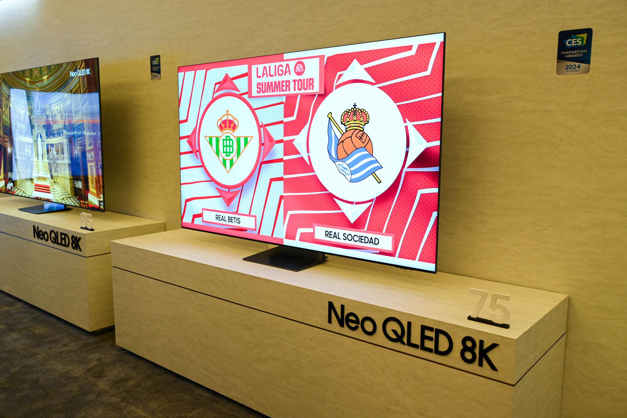 Samsung Neo QLED 8K TV at CES 2024