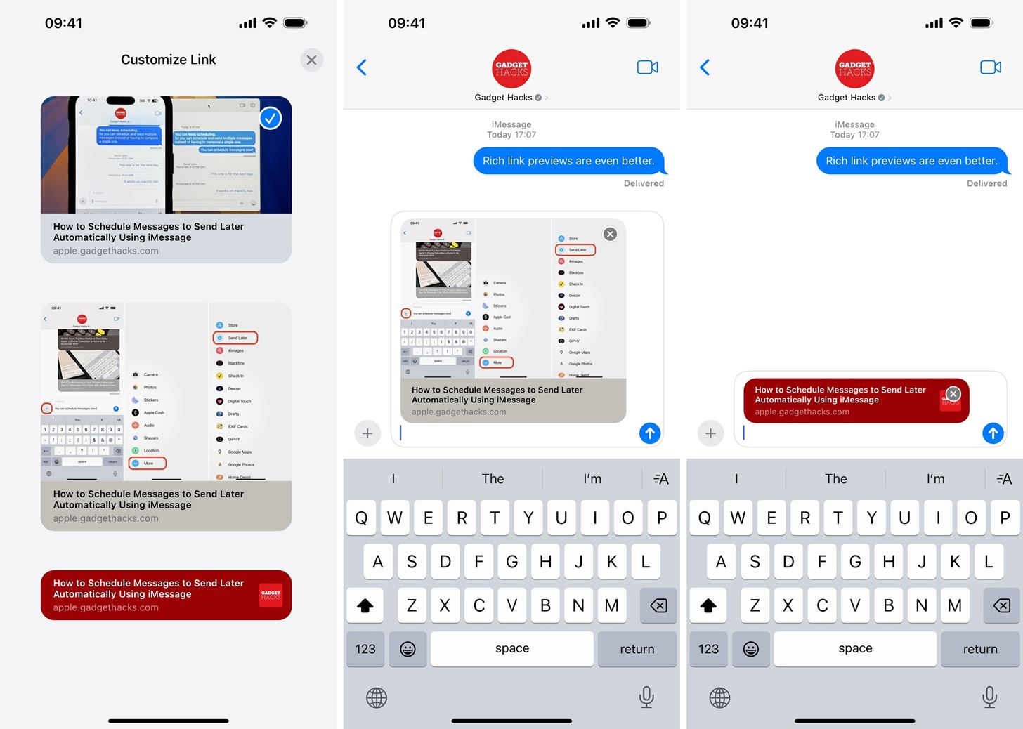 Apple Messages Finally Gives You Full Control Over Webpage Links to Switch Previews or Use Plain Text URLs