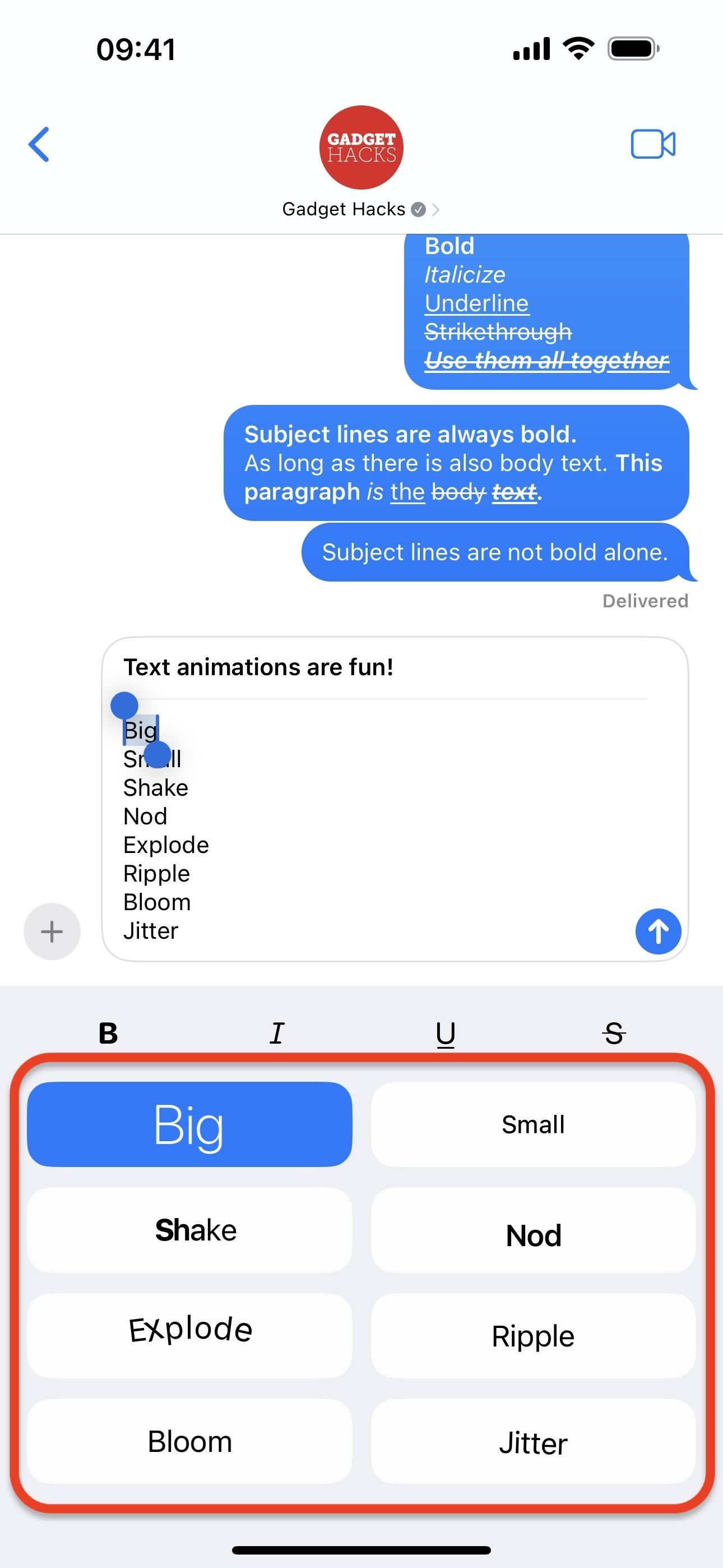 Apple's Messages App Has Some Cool New Text Editing Features and Effects for iMessage — Here's How It Works