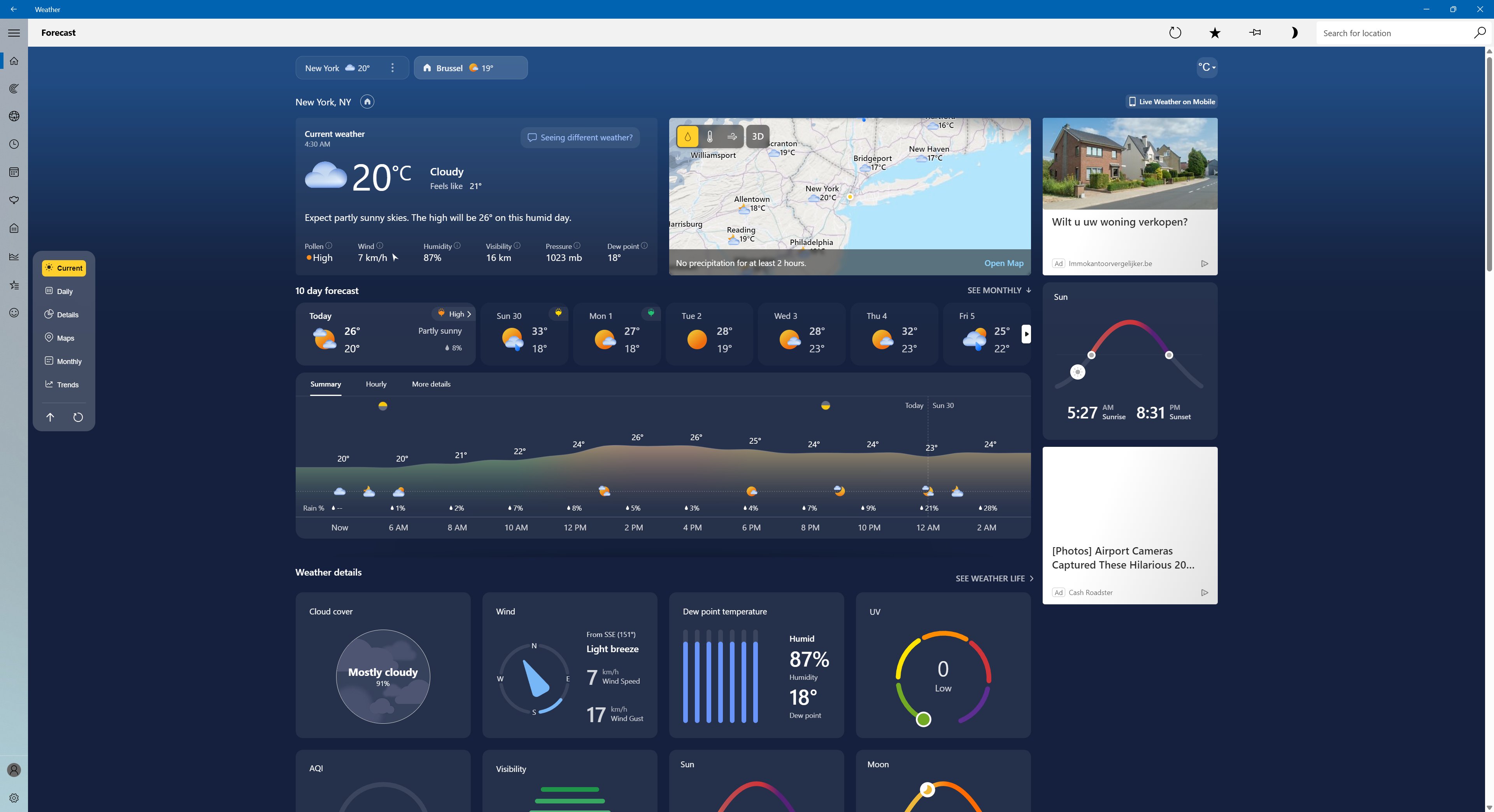 Microsoft's Windows 11 Weather App To Get A Major Update