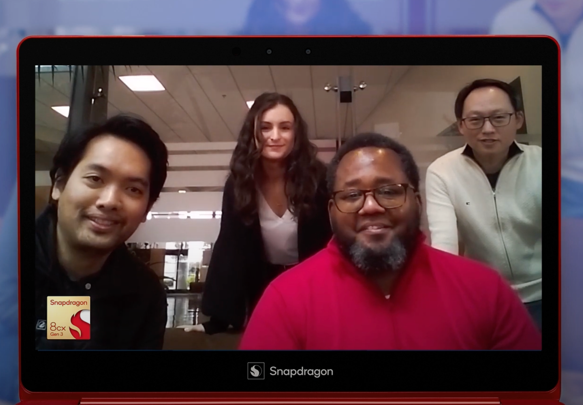 Qualcomm Snapdragon Spectra Webcam demo.