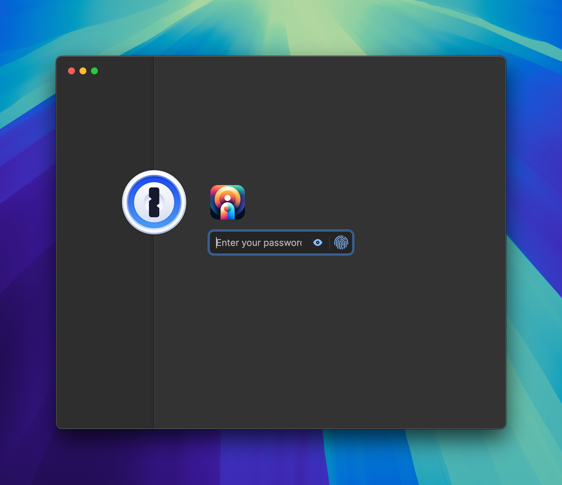 Unlock 1Password using macOS TouchID.