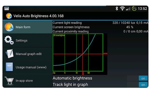 Use Velis Auto Brightness App