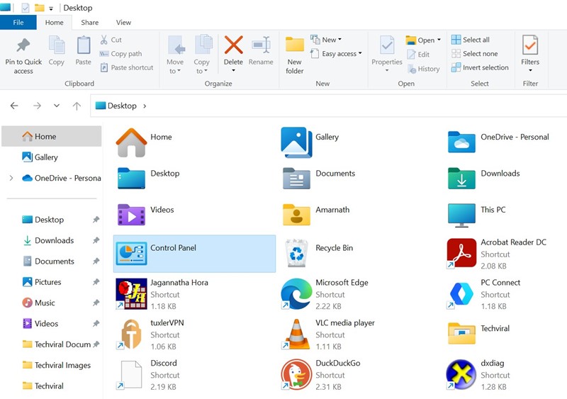 Windows 10 File Explorer