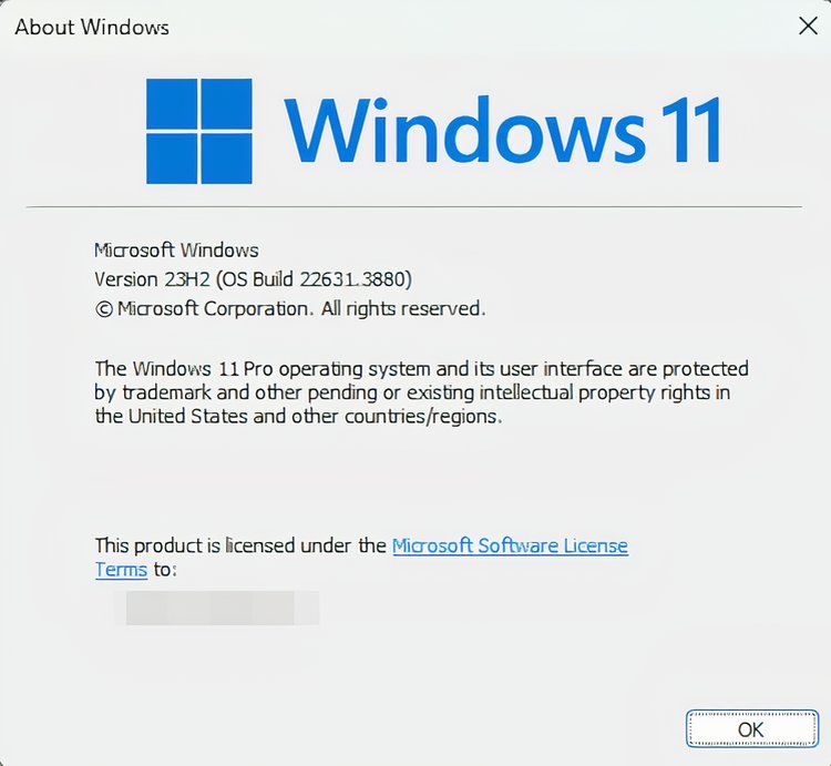 Windows 11 About Screen